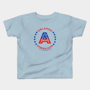 Defunct Orlando Americans AFA Football 1981 Kids T-Shirt